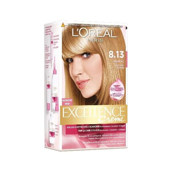 L’Oreal Paris Excellence Creme Krem koloryzujący 8.13 perłowy beż