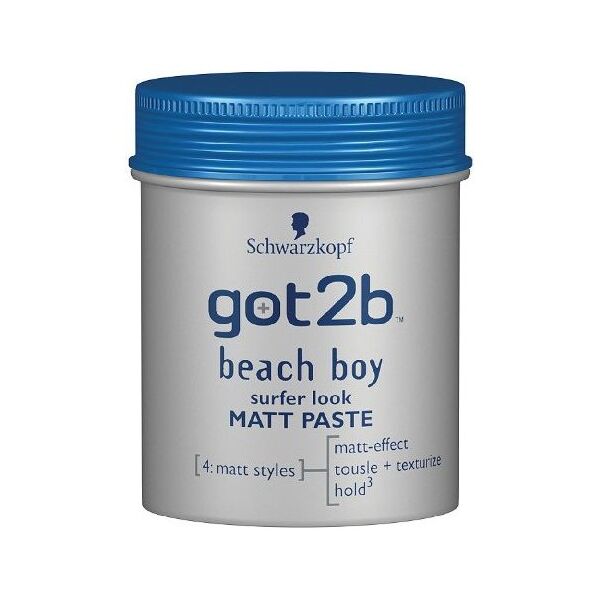 Schwarzkopf Got2b Beach Boy Pasta modelująca matująca 100 ml