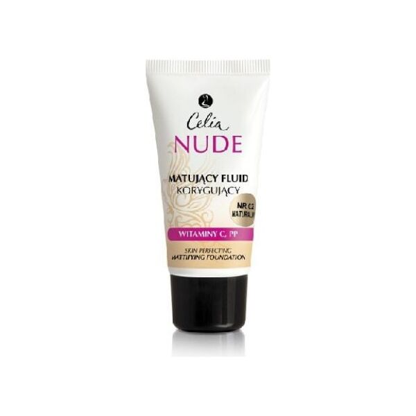 Celia Nude Make-Up matująco-korygujący 02 Natural 30 ml