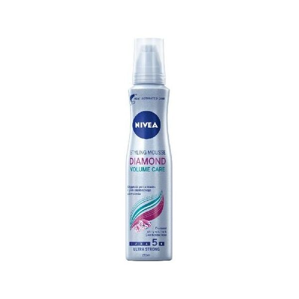 Nivea Hair Care Styling Pianka do włosów Diamond Volume Care ultra mocna 150 ml