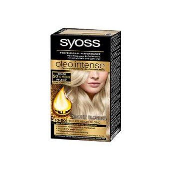 Syoss Farba do włosów Oleo 10-50 popielaty blond