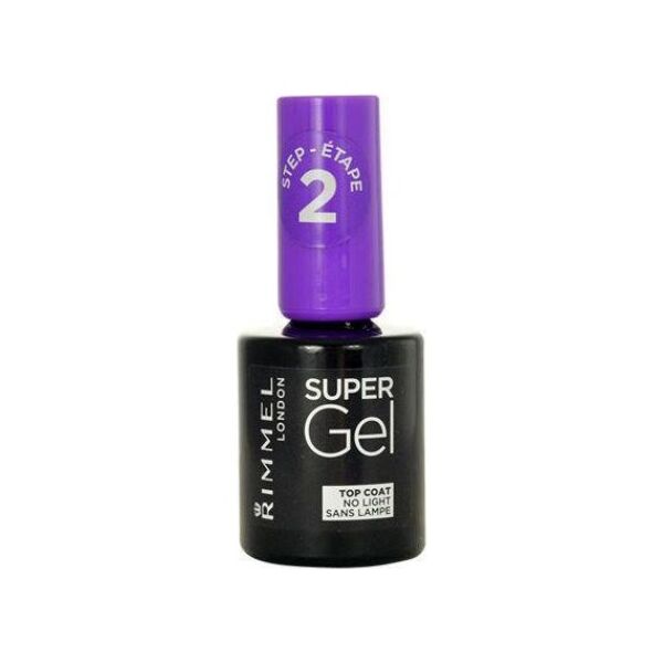 Rimmel  Super Gel Top Coat lakier utrwalający efekt żelowego manicure 12ml