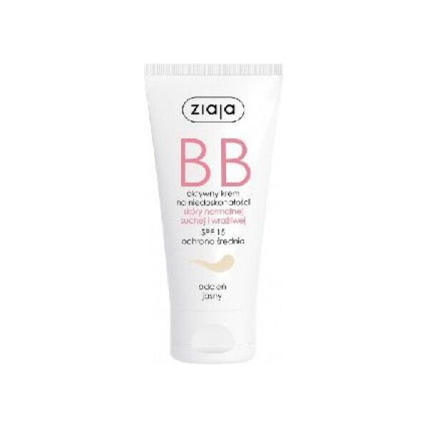 Ziaja BB KREM ODCIEŃ JASNY DO SKÓRY NORMALNEJ 50ML