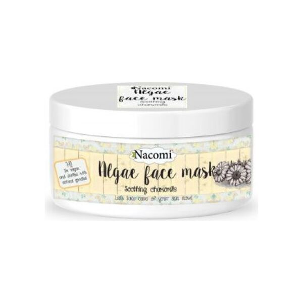 Nacomi Maska ALGOWA typu peel-off o działaniu ŁAGODZĄCYM z rumiankiem