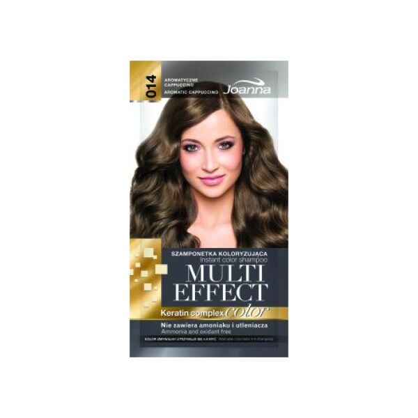 Joanna Multi Effect Color Keratin Complex Szamponetka 14 Aromatyczne Cappuccino 35 g