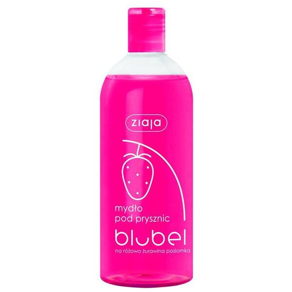 Ziaja BLUBEL mydło pod prysznic żurawina i poziomka 500ml