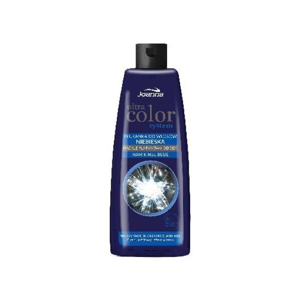 Joanna Ultra Color System Płukanka do włosów niebieska 150 ml
