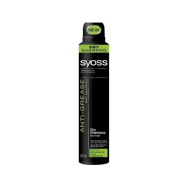 Syoss Anti-Greasse Szampon suchy do włosów przetłuszczających się 200 ml