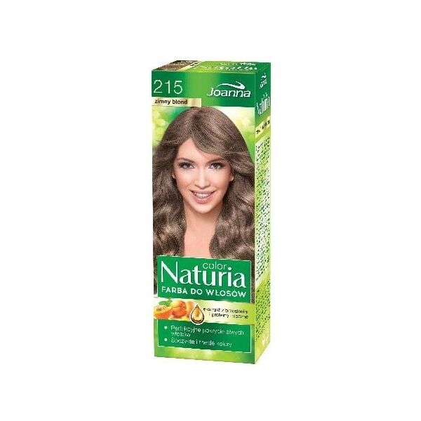 Joanna Naturia Color Farba do włosów nr 215-zimny blond 150 g