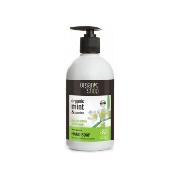 Organic Shop Minty Jasmine Hand Soap Mydło do rąk 500ml