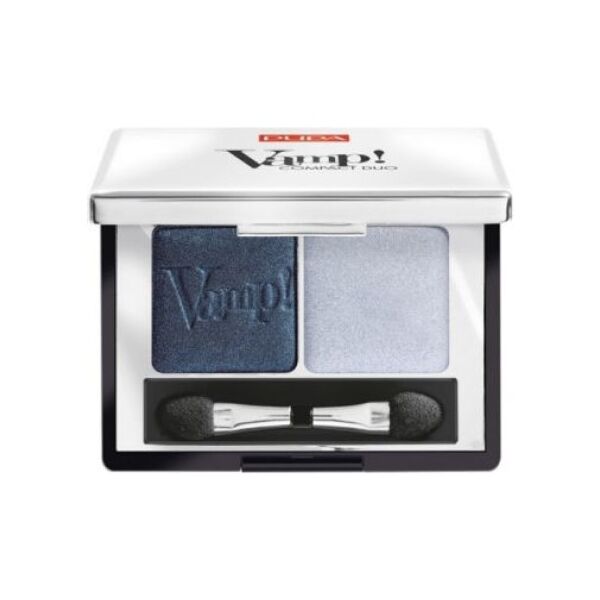 Pupa Vamp! Compact Duo Eyeshadow Podwójne cienie do powiek 012 Magnetic Blue 2,2g