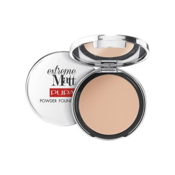 Pupa Extreme Matt Powder Foundation Podkład w kompakcie 002 Dark Ivory 11g