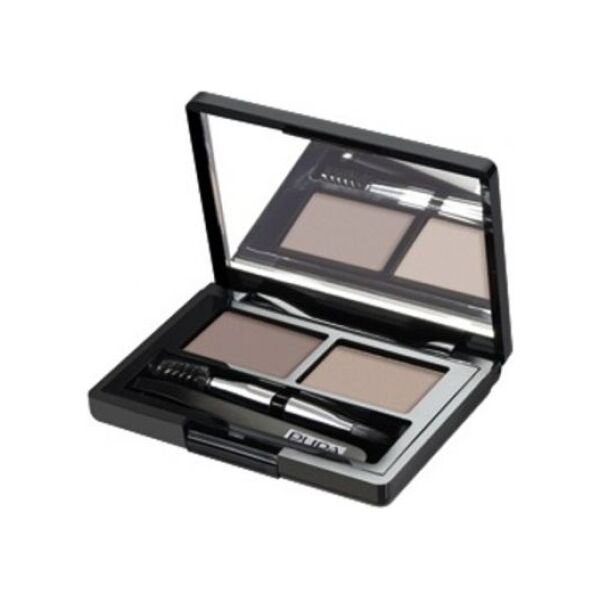 Pupa Eyebrow Design Set Zestaw do makijażu brwi 001 Blonde 1,1g