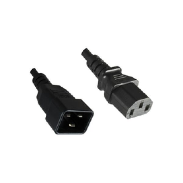 Kabel zasilający MicroConnect Przedłużający, C13 - C20, 2m (PE030620)