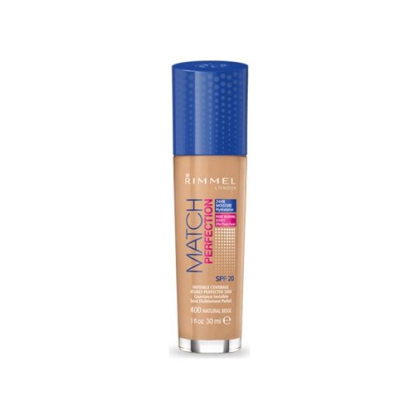 Rimmel  Podkład Match Perfection nr 400 natural beige 30ml