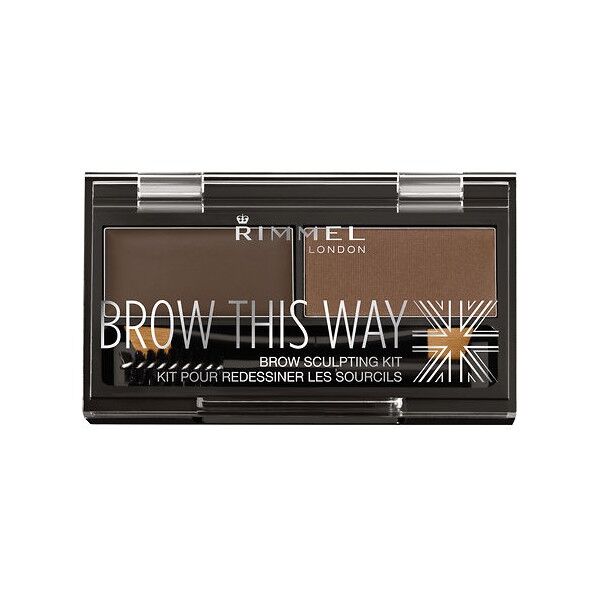 Rimmel  Brow This Way Scuplting Kit nr 3 Dark Brown 2.4g