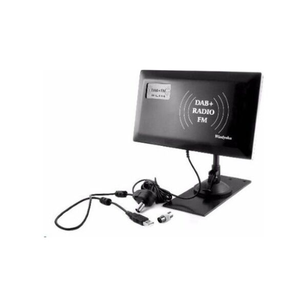 Antena RTV Radiowa DAB + FM Slim