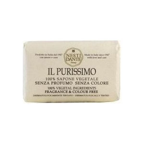 Nesti Dante Il Purissimo Fragrance Colour Free mydło toaletowe 150g