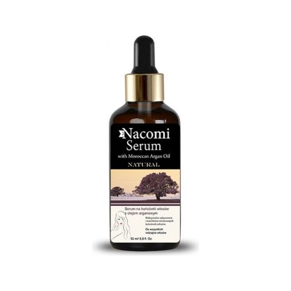Nacomi Serum z olejem arganowym, na końcówki 50ml
