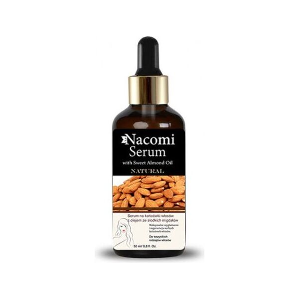 Nacomi Serum z olejem migdałowym, na końcówki 50ml