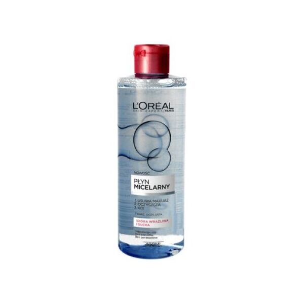 L’Oreal Paris Skin Expert Płyn micelarny - cera sucha i wrażliwa 400ml