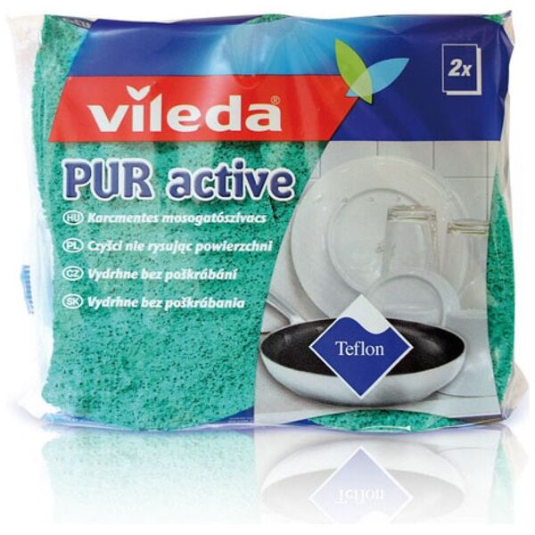 Vileda 	VILEDA GĄBKA DO NACZYŃ PUR ACTIVE 2