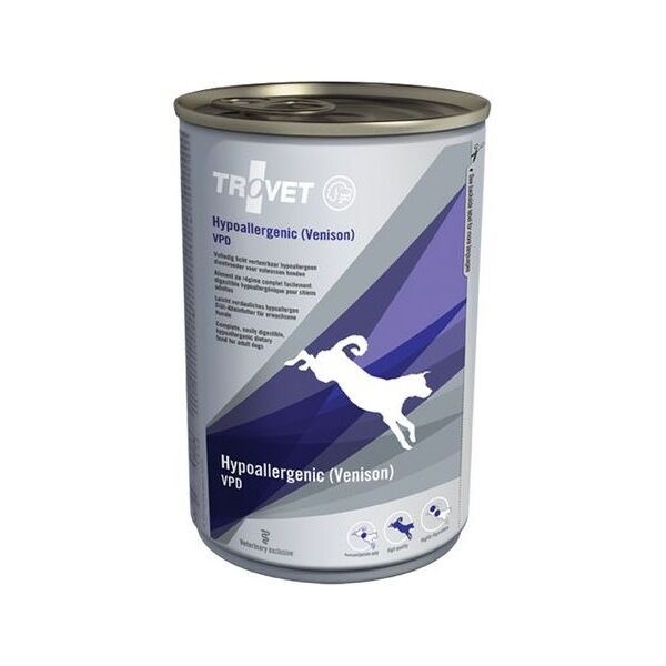 Trovet Hypoallergenic VPD z dziczyzną - 400g