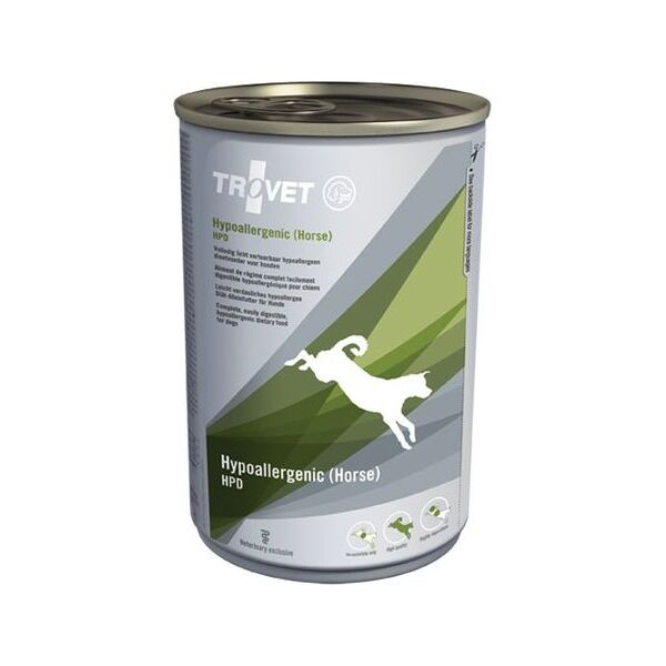 Trovet Hypoallergenic HPD z koniną - 400g