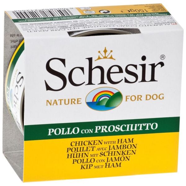 Schesir Schesir Kurczak i szynka w galaretce - 150g