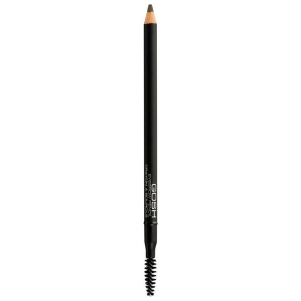 Gosh Gosh Eyebrow Pencil Kredka do brwi ze szczoteczką Grey Brown