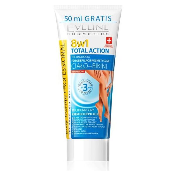 Eveline Total Action Professional Multifunkcyjny krem do depilacji 8w1 200ml
