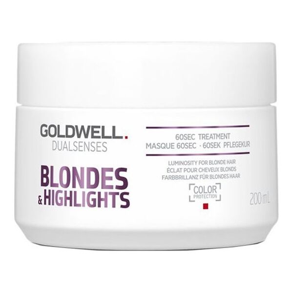 Goldwell Goldwell Dualsenses Blondes & Highlights 60-sekundowa kuracja dla włosów blond 200 ml