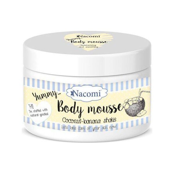 Nacomi Mus do ciała Bananowo-kokosowy shake 180ml