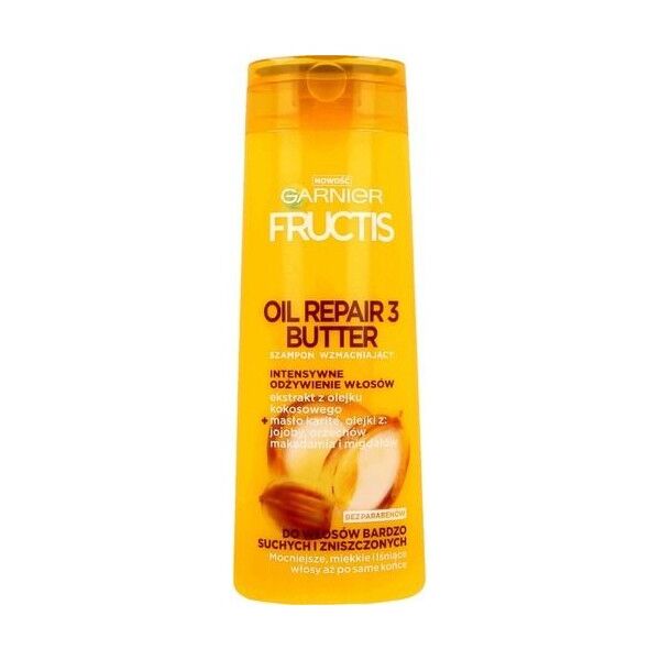 Garnier New Fructis Oil Repair 3 Butter szampon do włosów suchych i zniszczonych 400ml