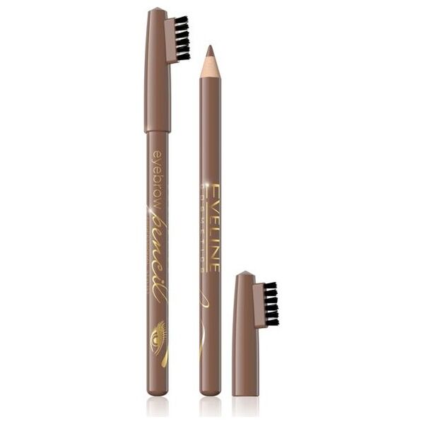 Eveline Eyebrow Pencil Kredka do brwi - jasny brąz 1szt
