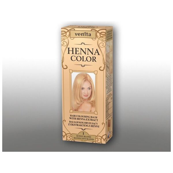 Venita Ziołowe Balsamy Henna Color 1 Słoneczny blond 75ml