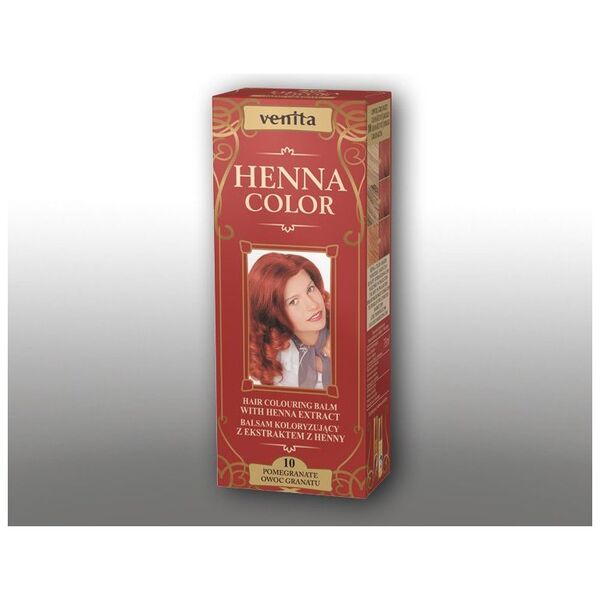 Venita Ziołowe Balsamy Henna Color 10 Owoc granatu 75ml