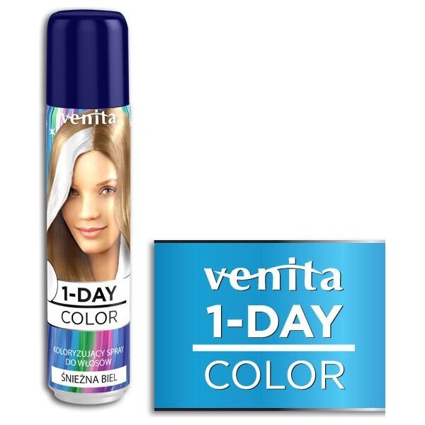 Venita 1-Day color spray 1 Śnieżna biel