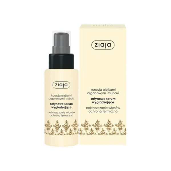 Ziaja Kuracja olejkiem arganowym i tsubaki Satynowe serum wygładzające 50ml