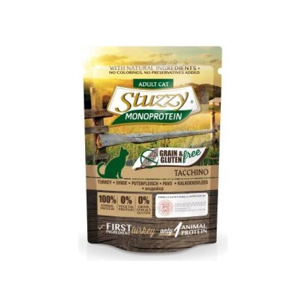 Stuzzy STUZZY KOT 85g sasz. MONOPROTEIN INDYK