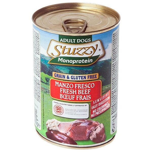 Stuzzy STUZZY PIES MONOPROTEIN WOŁOWINA PUSZKA 400G