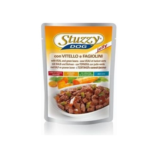 Stuzzy Stuzzy - Cielęcina i groszek w galaretce Saszetka 100g