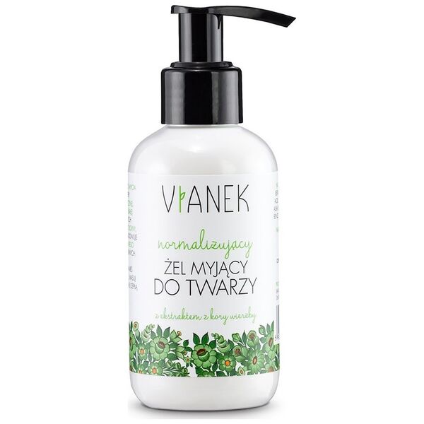Vianek Normalizujący żel myjący do twarzy 150 ml