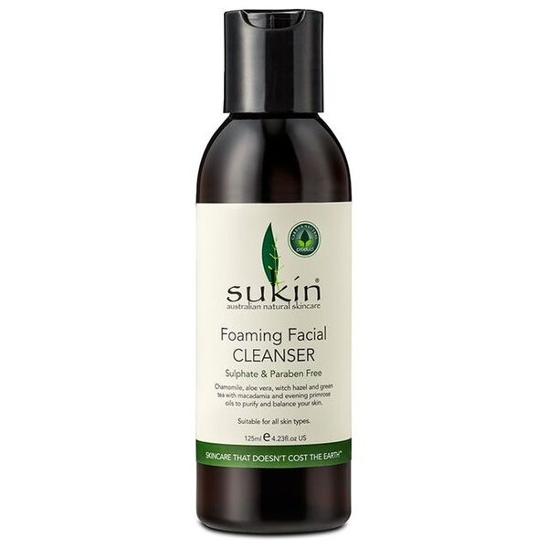 Sukin Foaming Facial Cleanser Oczyszczający żel do mycia twarzy 125ml