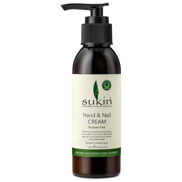 Sukin Nawilżający roślinny krem do rąk i paznokci Hand and Nail Cream 120ml