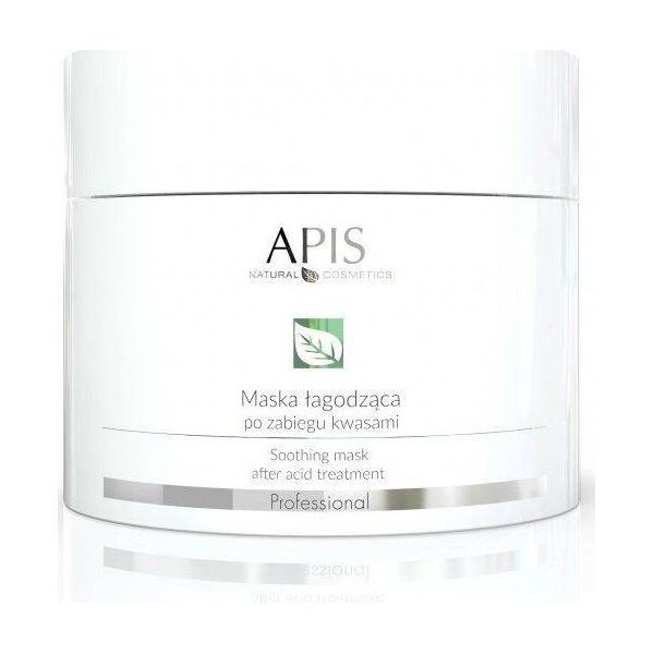 Apis Maska łagodząca po zabiegu kwasem glikolowym, migdałowym i AHA 200 ml (50835)