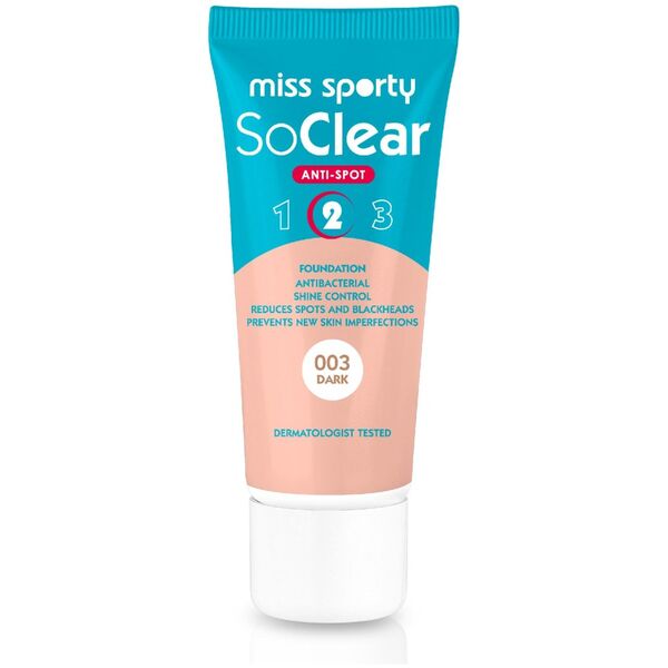 Miss Sporty So Clear Anti-Spot 2 podkład maskujący niedoskonałości 003 Dark 30ml