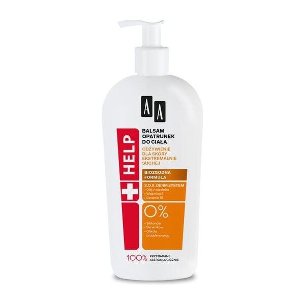 AA HELP Balsam-opatrunek do ciała - skóra ekstremalnie sucha 400ml