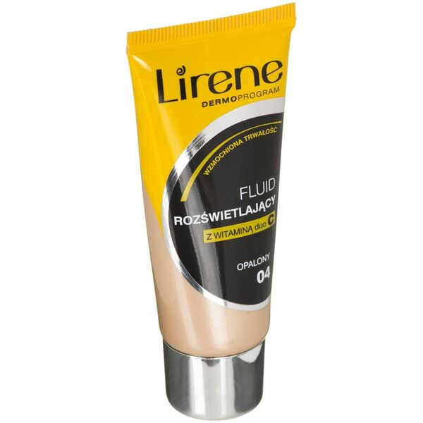 Lirene Fluid Dermo rozświetlający opalony 04 30ml