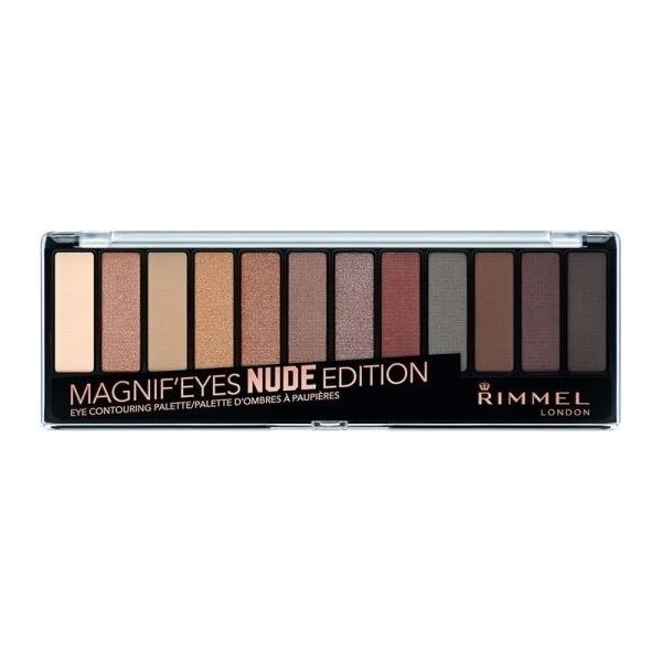 Rimmel  Magnif'Eyes Eyeshadow Palette paleta cieni 001 Nude Edition 14,16g